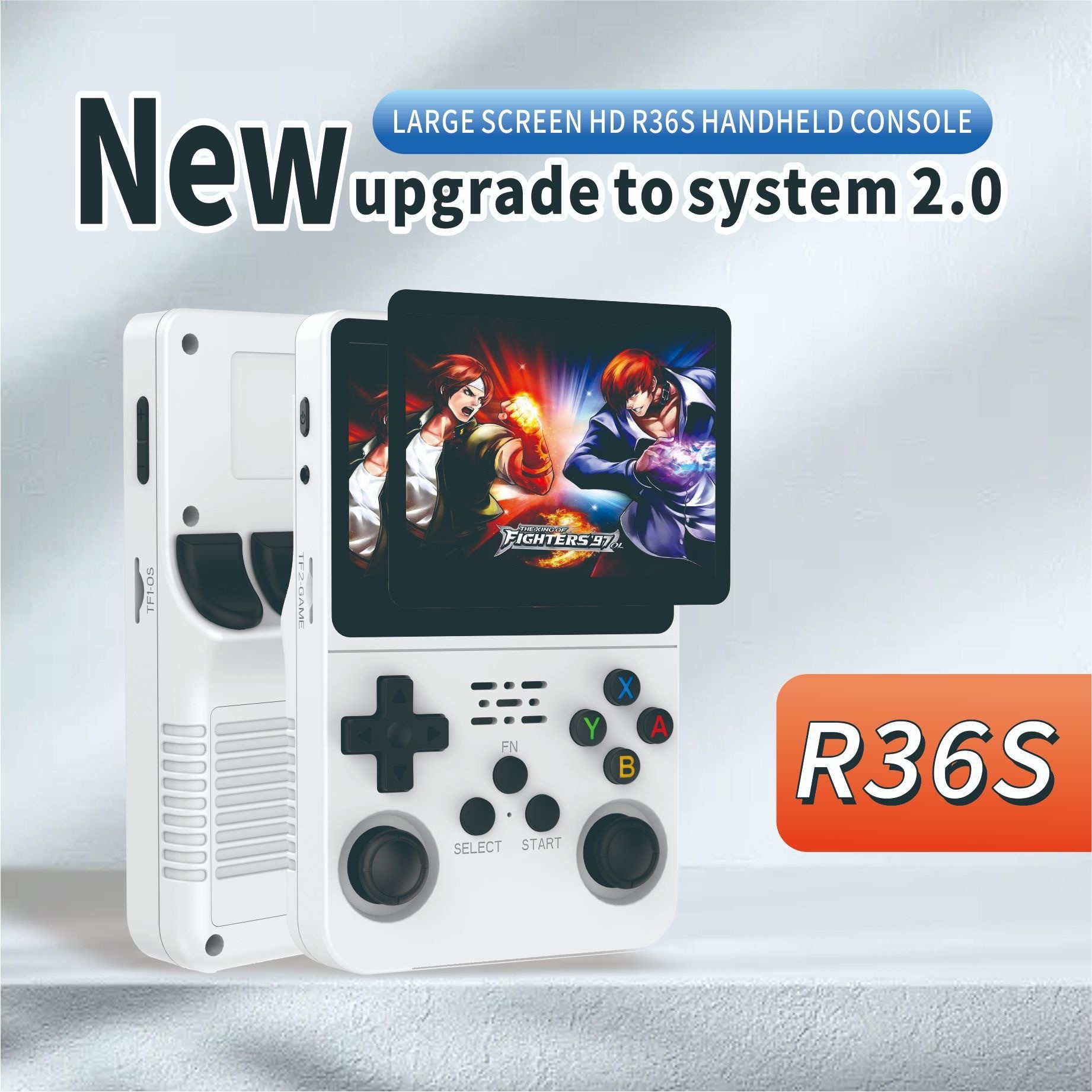 Gaming Console Minecraft - R36S Retro Handheld Gameconsole 3,5
