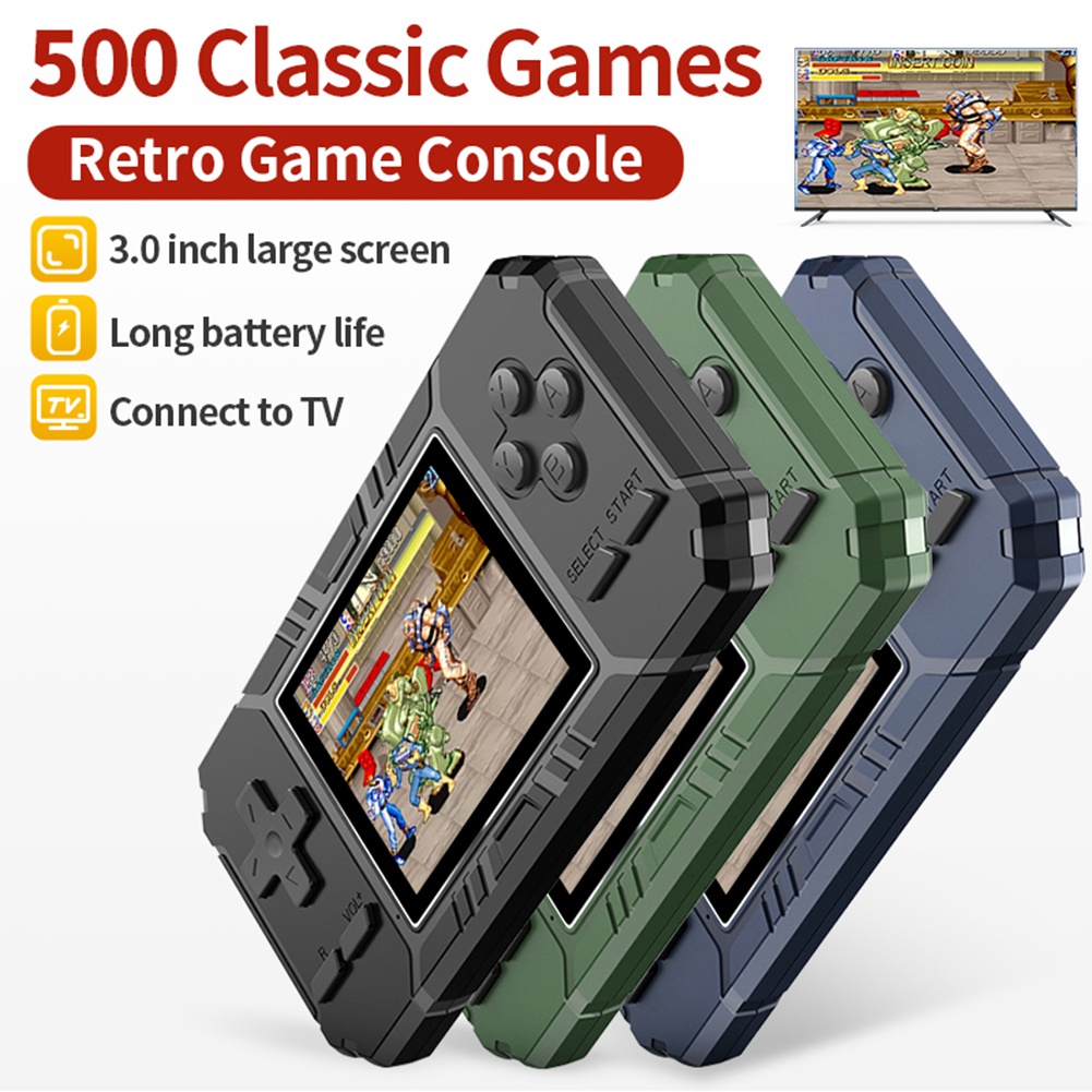 Gaming Console Under 500 - Uitstekend! Retro draagbare mini-handheld gameconsole 8-bit