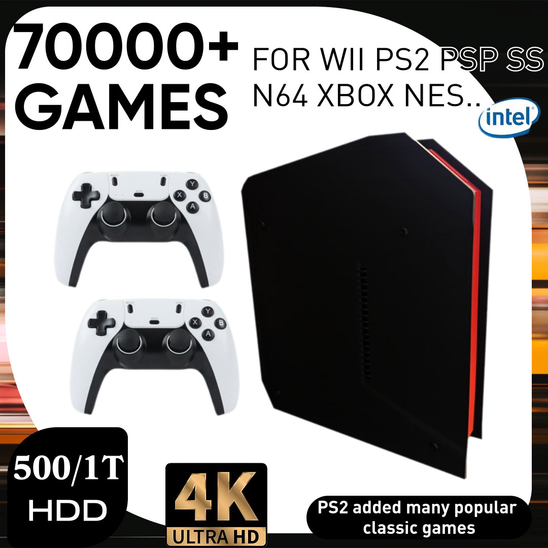 Gaming Console Gs5 - X4 Retro Videogameconsole met 1TB Dual-system