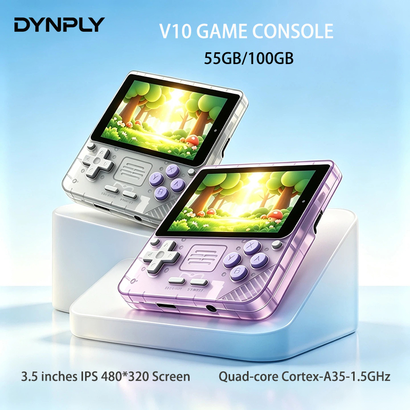 Gaming Console Minecraft - POWKIDDY V10 3,5-inch IPS Oca Hd