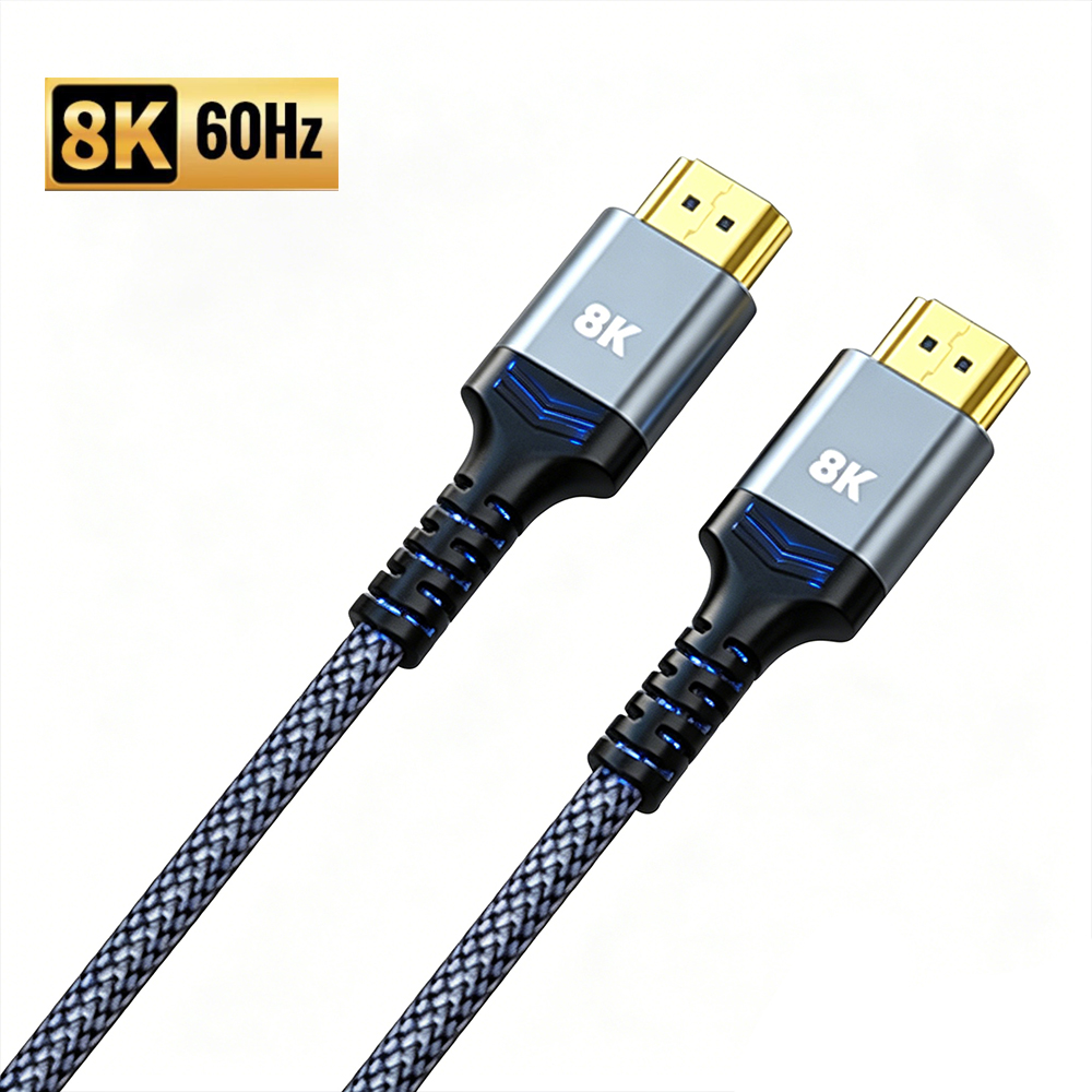 Gaming Console Definition - Ultra High-Speed HDMI-compatibele 2.1 gevlochten kabel