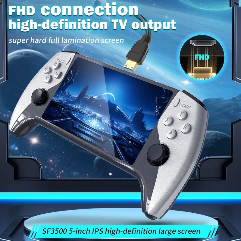 Gaming Console Deals - SF3500 Retro draagbare handheld videogameconsole, een