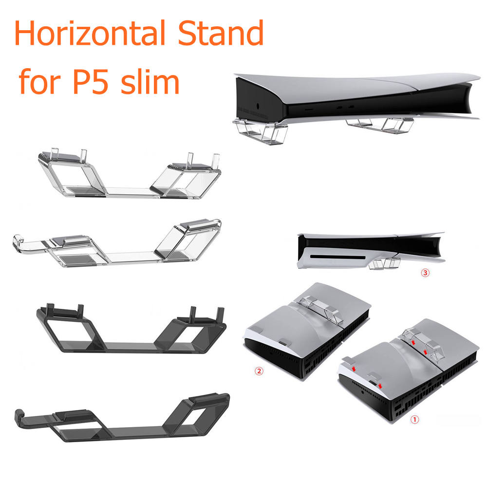 Sony Console Ps5 Slim - Horizontale standaard voor PS5 Slim digitale/schijfgameconsoles