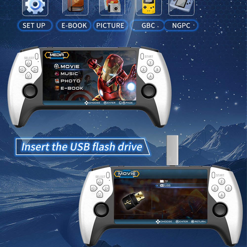 2026 Nieuwe SF3500 5 Inch Hand - Gaming Console In Chinese recensie en prijs