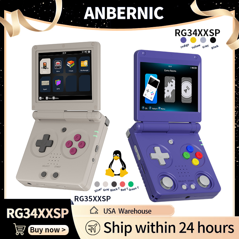 Anbernic RG34XXSP RG35XXSP Fli - Gaming Console Deals recensie en prijs