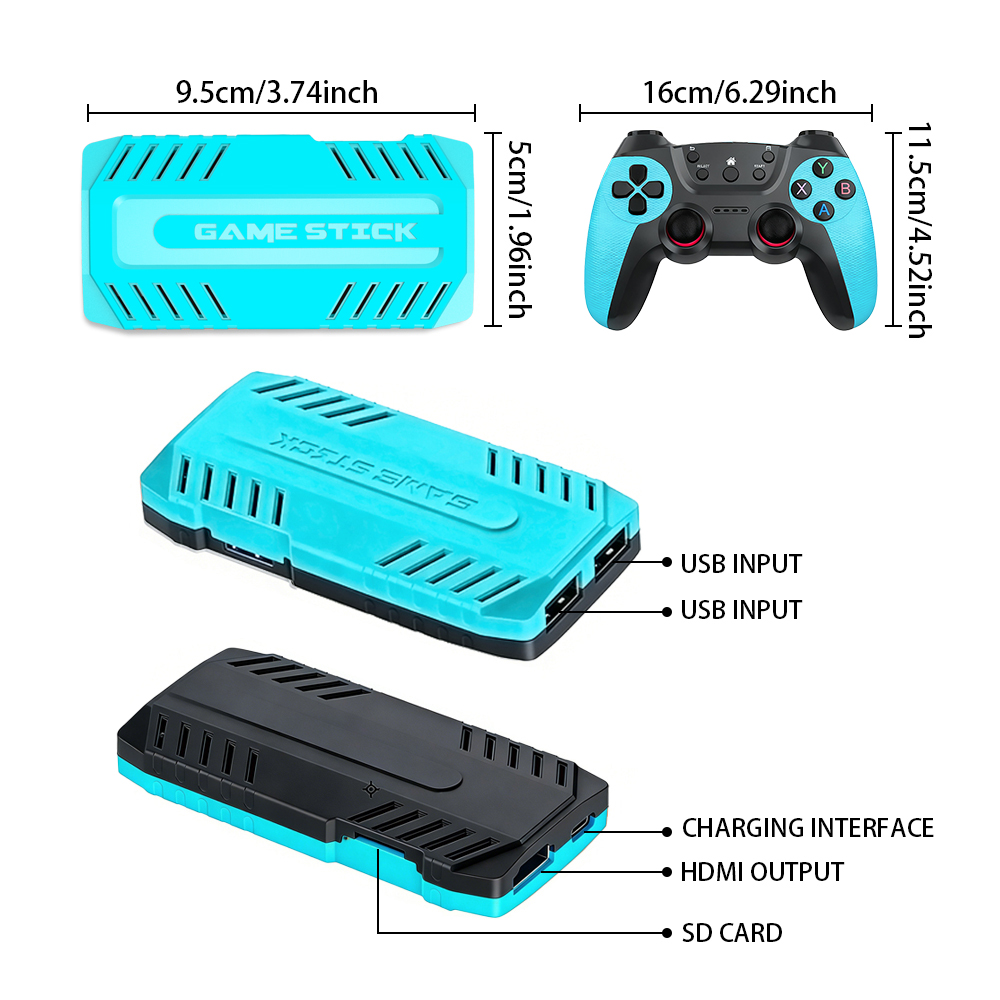 2026 Nieuwe X10 Pro Retro Game - Gaming Console Gs5 recensie en prijs