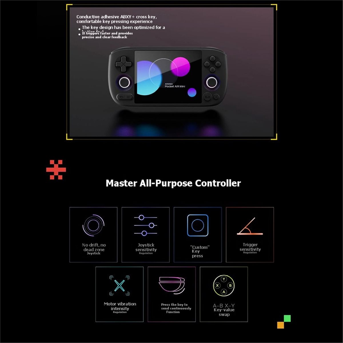 ■ ★ Nieuwe Aankomst Mode AIR M - Gaming Console Handheld Android recensie en prijs