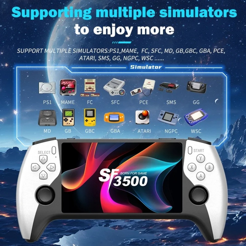 SF3500 5-inch Groot Scherm Dub - Gaming Console Under 500 recensie en prijs