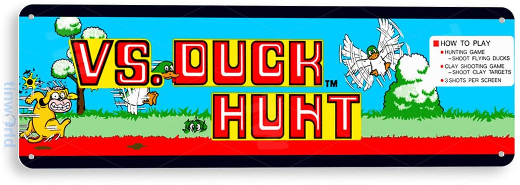 Tinnen Bord Duck Hunt Arcade F - Gaming Console Shop recensie en prijs