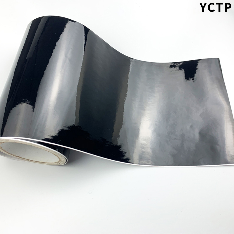 Klassiek glanzend zwart vinyl  - Console Skin Wrap recensie en prijs