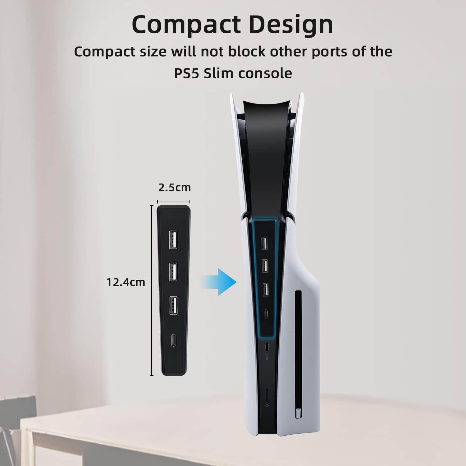 4 Poorten Usb Hub Voor Ps5 Sla - Sony Console Ps5 Slim recensie en prijs