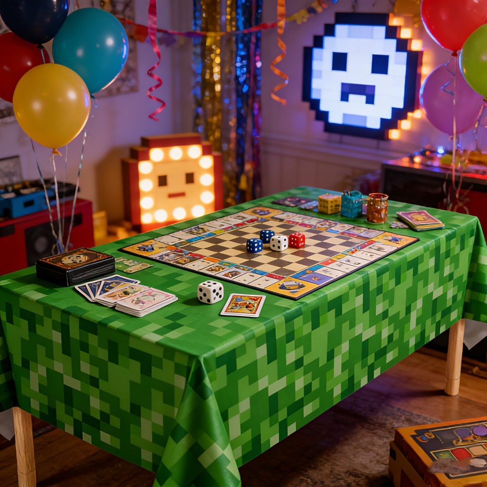 Creeper Face Tafelkleed Wegwer - Gaming Console Design recensie en prijs