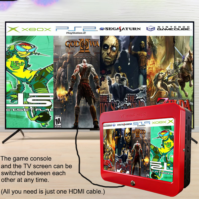 Draagbare gameconsole T1 60+ e - Gaming Console Gs5 recensie en prijs
