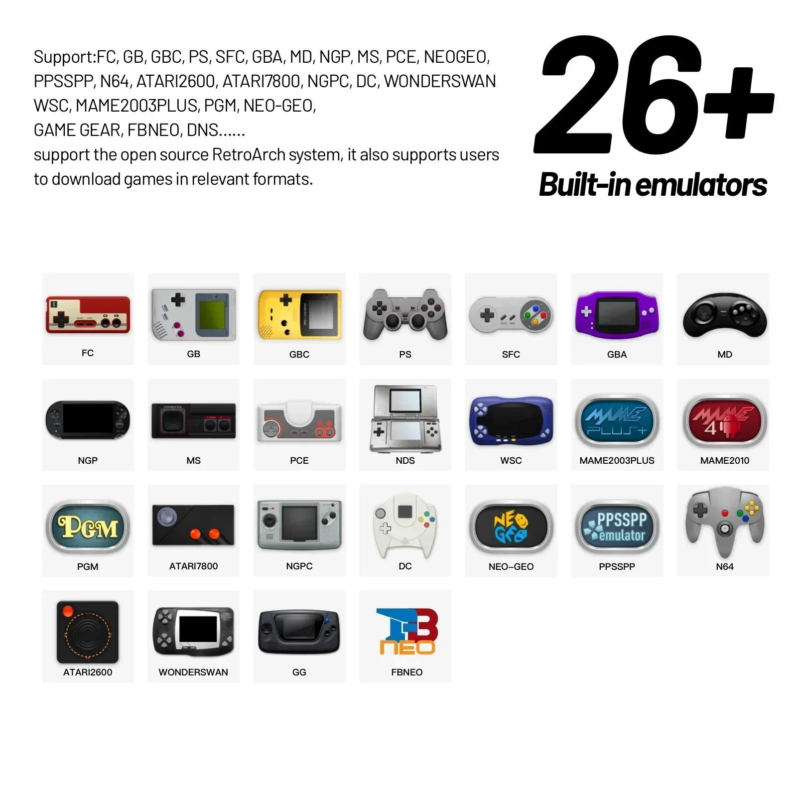 Trimui Smart Pro Handheld Game - Gaming Console Minecraft recensie en prijs
