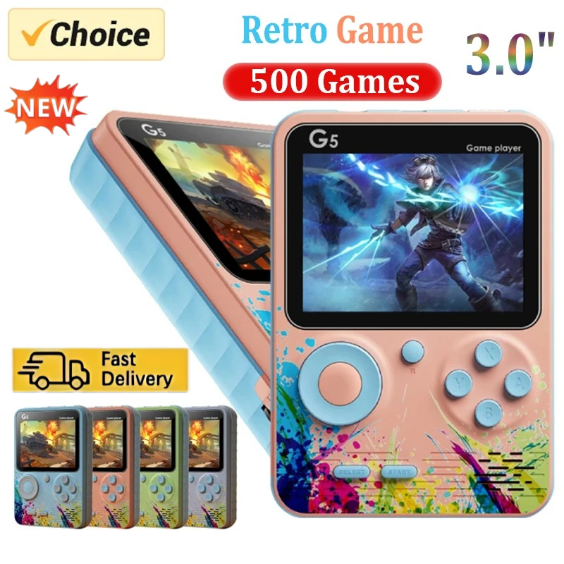Retro G5 Draagbare Handheld Ga - Gaming Console Under 500 recensie en prijs