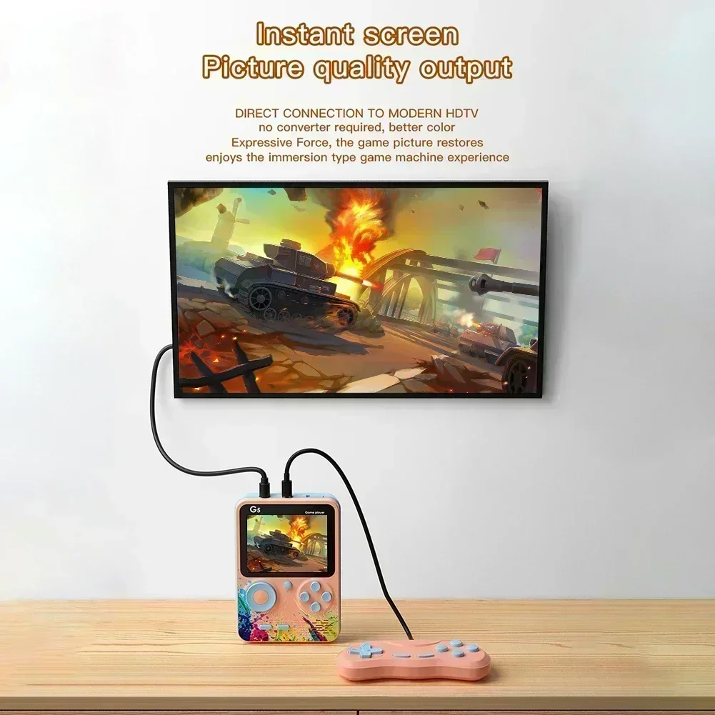 Retro G5 Draagbare Handheld Ga - Gaming Console Under 500 recensie en prijs