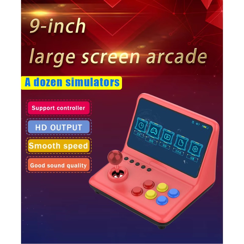 Powkiddy A12, een 9 inch arcad - Gaming Console Definition recensie en prijs