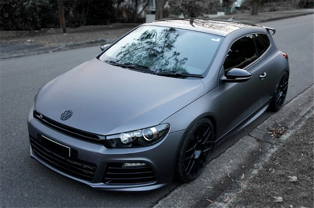 Matte Dark Grey Vinyl Film Car - Console Skin Wrap recensie en prijs