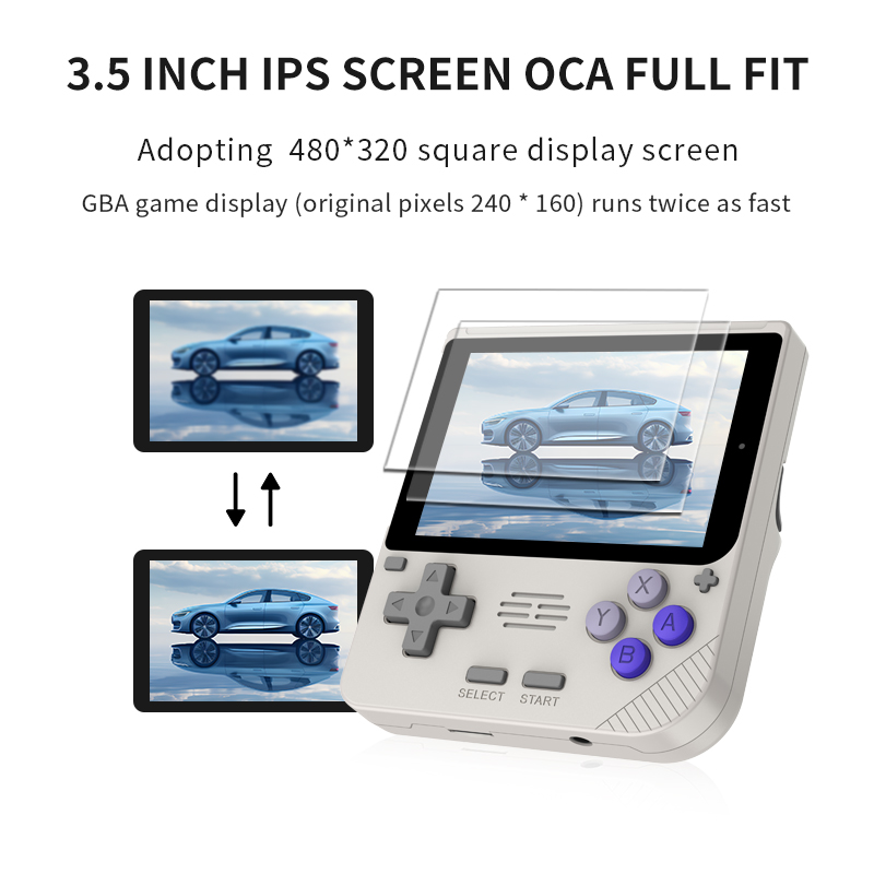 POWKIDDY V10 3,5-inch IPS Oca  - Gaming Console Minecraft recensie en prijs