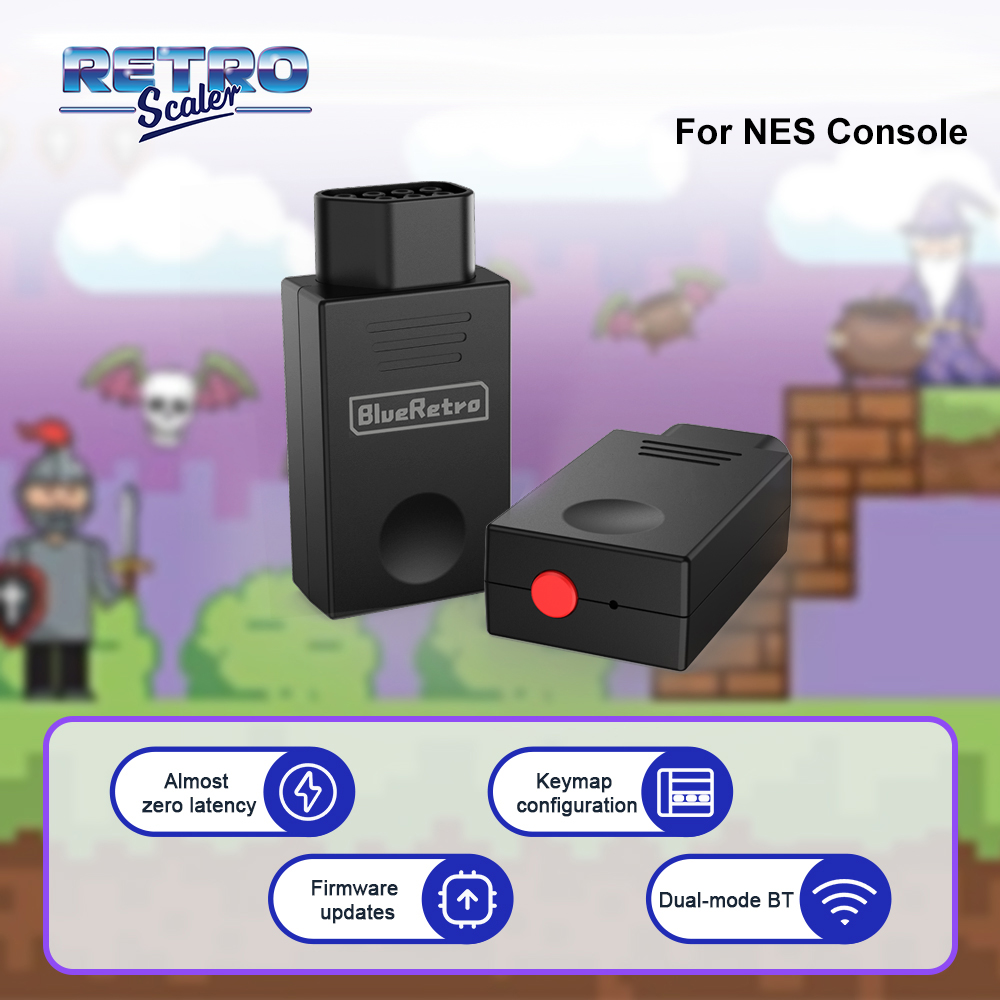 RetroScaler Blueretro Draadloz - Gaming Console Design recensie en prijs