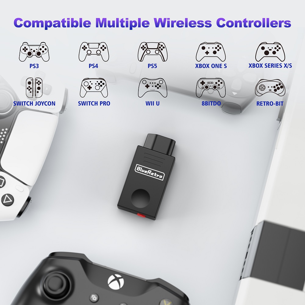 RetroScaler Blueretro Draadloz - Gaming Console Design recensie en prijs
