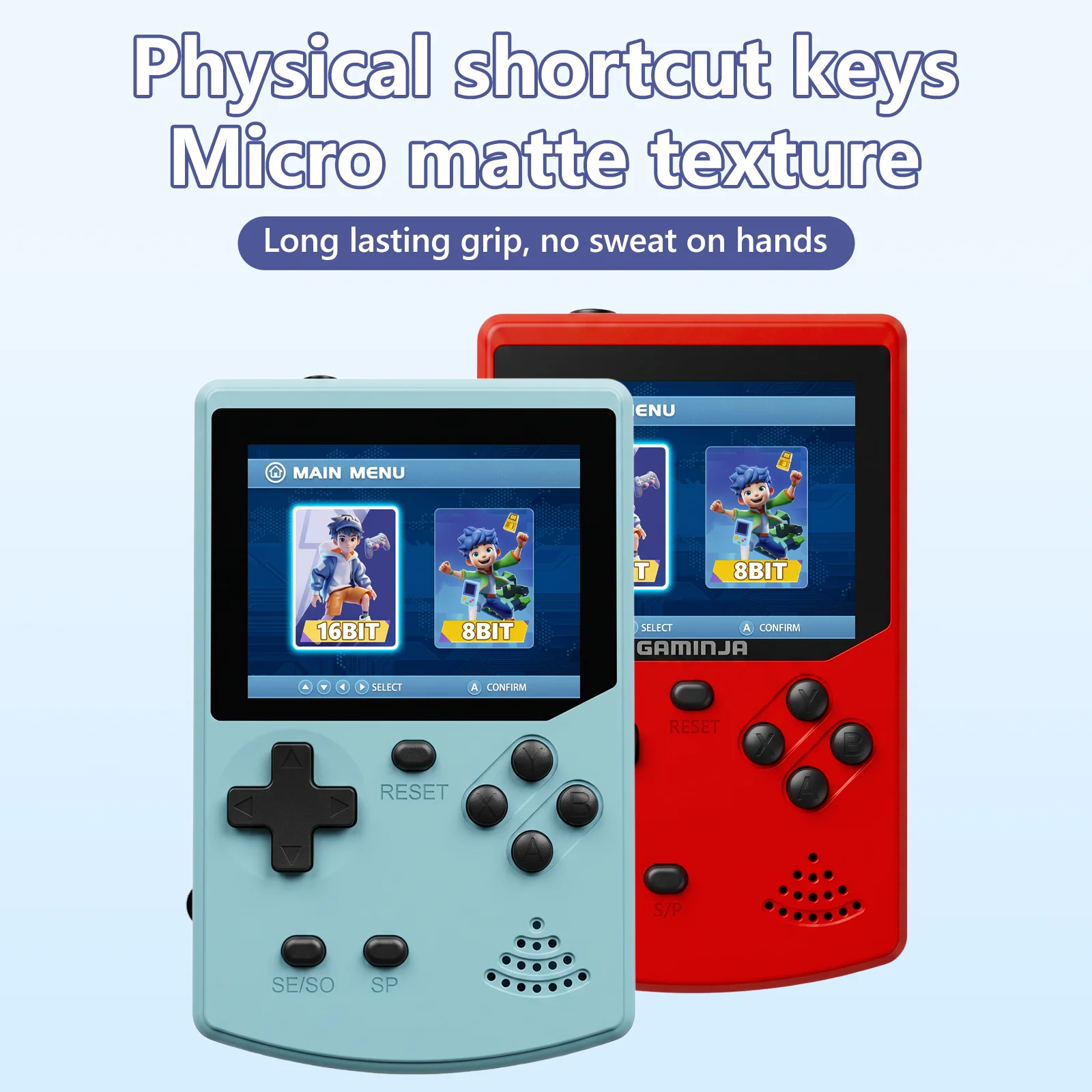 GAMINJA Handheld Game Console  - Gaming Console Minecraft recensie en prijs