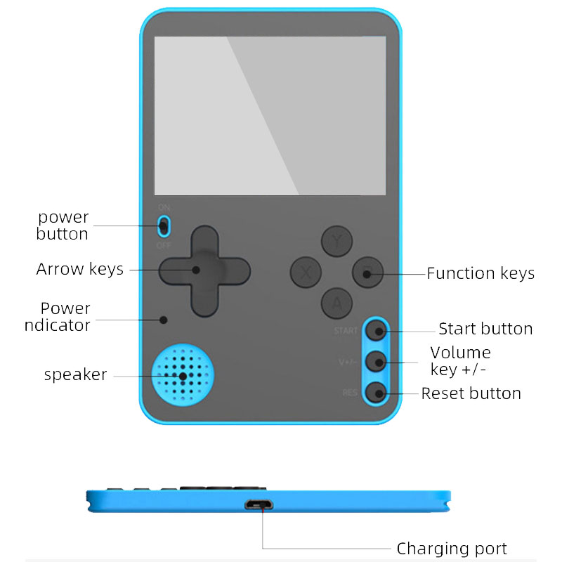 Draagbare gameconsole K10, kla - Gaming Console Under 500 recensie en prijs