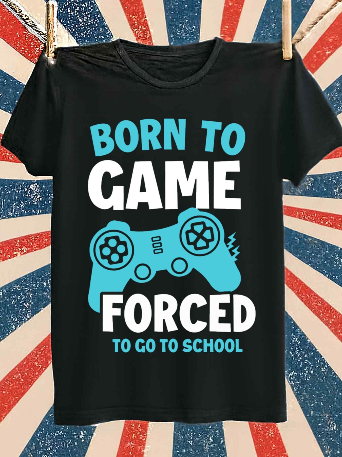 Born to Game Gaming T-shirt vo - Gaming Console All recensie en prijs