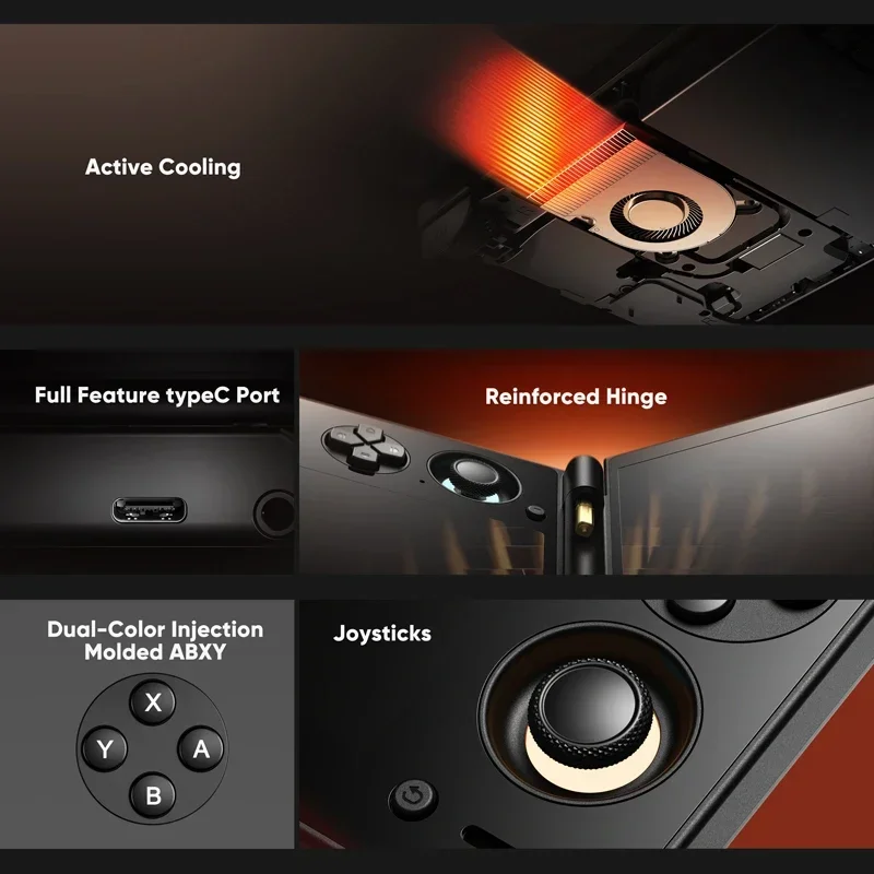 AYN Thor Dual OLED Clamshell H - Gaming Console Handheld Android recensie en prijs